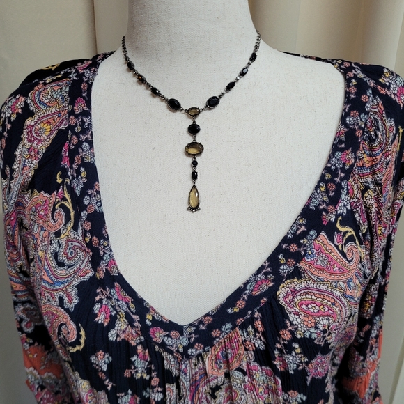 Bila XL Paisley Print Top Made In India - Picture 2 of 9